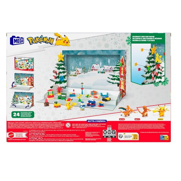 NEW MEGA Pokemon Advent Calendar 24 Day Christmas Holiday Building Blocks Sets - Picture 3 of 8